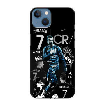 Силиконовый чехол на Iphone 13 с принтом Реал Роналдо