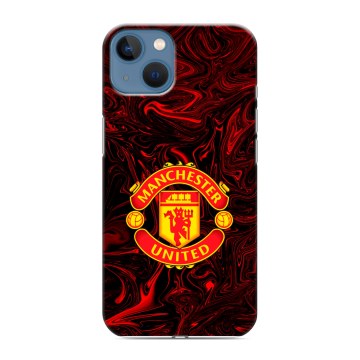 Силиконовый чехол на Iphone 13 с принтом Manchester United