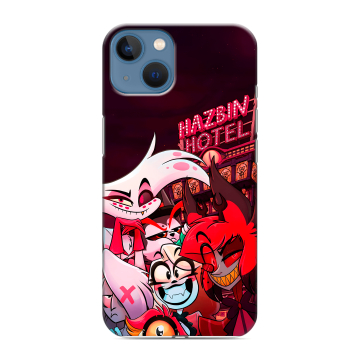 Силиконовый чехол на Iphone 13 с принтом Hazbin Hotel Отель Хазбин Силиконовый чехол на Iphone 13 с принтом Hazbin Hotel Отель Хазбин