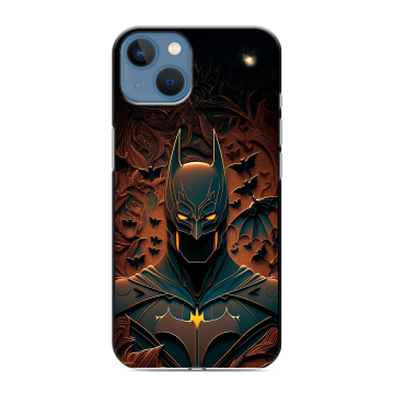 Силиконовый чехол на Iphone 13 с принтом Batman Бэтмен