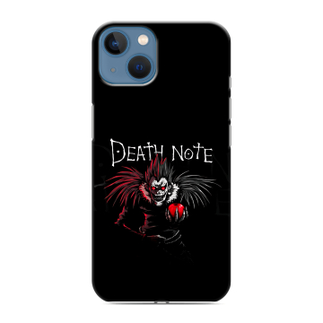 Силиконовый чехол на Iphone 13 с принтом Death note Тетрадь смерти Силиконовый чехол на Iphone 13 с принтом Death note Тетрадь смерти