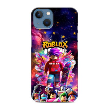 Силиконовый чехол на Iphone 13 с принтом Roblox Роблокс