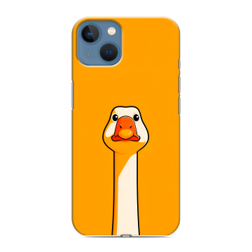Силиконовый чехол на Iphone 13 с принтом Смешная утка