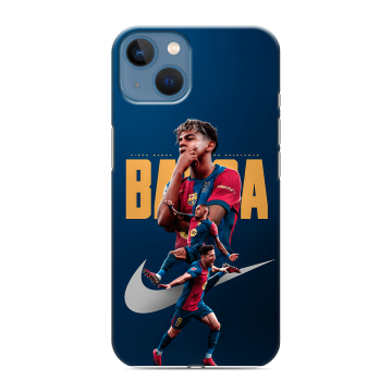 Силиконовый чехол на Iphone 13 с принтом Барселона Barca Yamal Силиконовый чехол на Iphone 13 с принтом Барселона Barca Yamal
