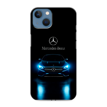 Силиконовый чехол на Iphone 13 с принтом Mercedes Мерседес