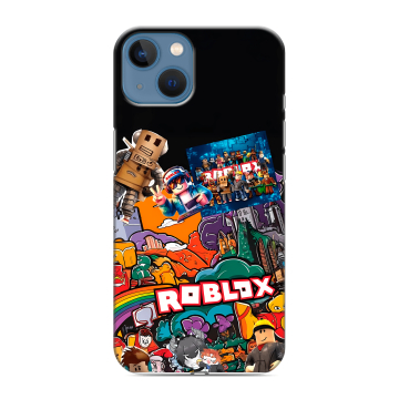 Силиконовый чехол на Iphone 13 с принтом Roblox Роблокс Силиконовый чехол на Iphone 13 с принтом Roblox Роблокс