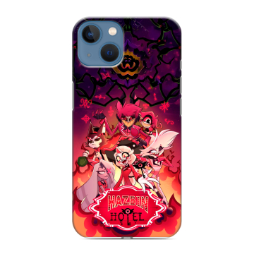 Силиконовый чехол на Iphone 13 с принтом Hazbin Hotel Отель Хазбин Силиконовый чехол на Iphone 13 с принтом Hazbin Hotel Отель Хазбин