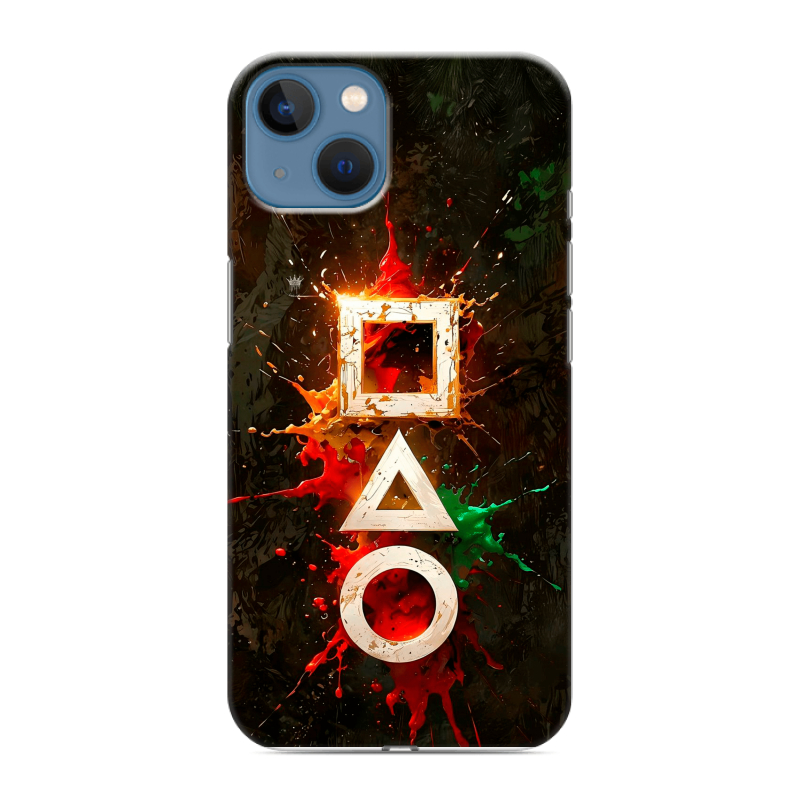Силиконовый противоударный чехол на Iphone 13 с принтом Squid Game Игра кальмара Силиконовый противоударный чехол на Iphone 13 с принтом Squid Game Игра кальмара