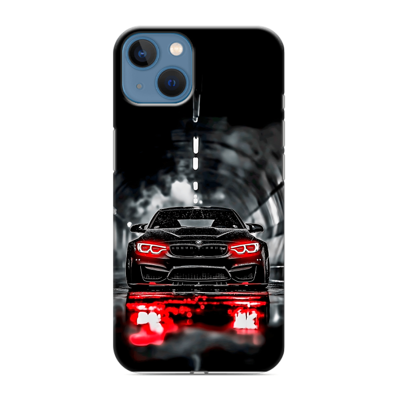 Силиконовый чехол на Iphone 13 с принтом BMW БМВ Силиконовый чехол на Iphone 13 с принтом BMW БМВ