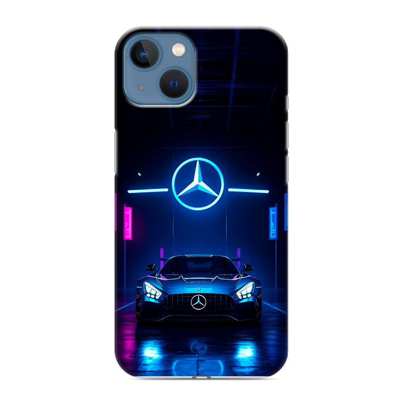 Силиконовый чехол на Iphone 13 с принтом Mercedes Мерседес Силиконовый чехол на Iphone 13 с принтом Mercedes Мерседес