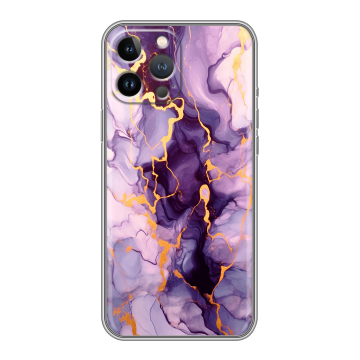 Силиконовый чехол на Iphone 13 Pro с принтом Мрамор Силиконовый чехол на Iphone 13 Pro с принтом Мрамор