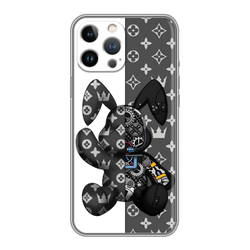 Силиконовый чехол на Iphone 13 Pro с принтом Луи робот Силиконовый чехол на Iphone 13 Pro с принтом Луи робот