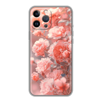 Силиконовый чехол на Iphone 13 Pro с принтом Розы цветы Силиконовый чехол на Iphone 13 Pro с принтом Розы цветы