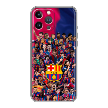 Силиконовый чехол на Iphone 13 Pro с принтом Барселона Barcelona