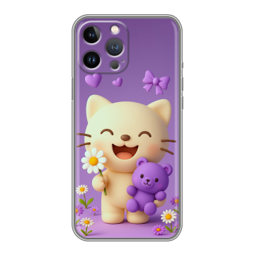Силиконовый чехол на Iphone 13 Pro с принтом для девочек Силиконовый чехол на Iphone 13 Pro с принтом для девочек