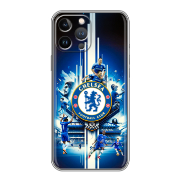 Силиконовый чехол на Iphone 13 Pro с принтом Chelsea Челси Силиконовый чехол на Iphone 13 Pro с принтом Chelsea Челси