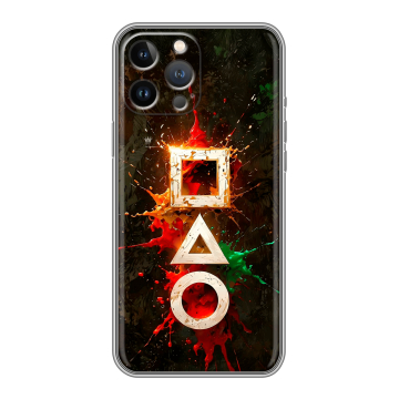 Силиконовый чехол на Iphone 13 Pro с принтом Squid Game Игра кальмара Силиконовый чехол на Iphone 13 Pro с принтом Squid Game Игра кальмара