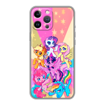 Силиконовый чехол на Iphone 13 Pro с принтом My little pony Дружба чудо Силиконовый чехол на Iphone 13 Pro с принтом My little pony Дружба чудо