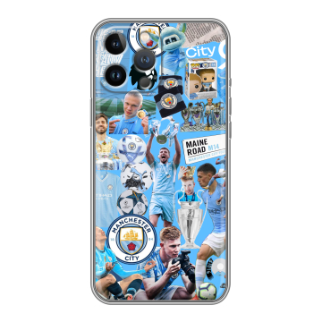 Силиконовый чехол на Iphone 13 Pro с принтом Man City Манчестер Сити Силиконовый чехол на Iphone 13 Pro с принтом Man City Манчестер Сити