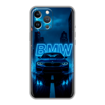 Силиконовый чехол на Iphone 13 Pro с принтом BMW БМВ Силиконовый чехол на Iphone 13 Pro с принтом BMW БМВ