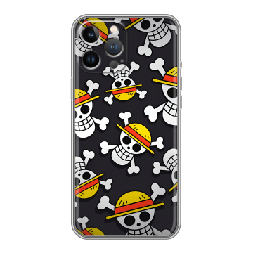Силиконовый чехол на Iphone 13 Pro с принтом One Piece Ван Пис Силиконовый чехол на Iphone 13 Pro с принтом One Piece Ван Пис