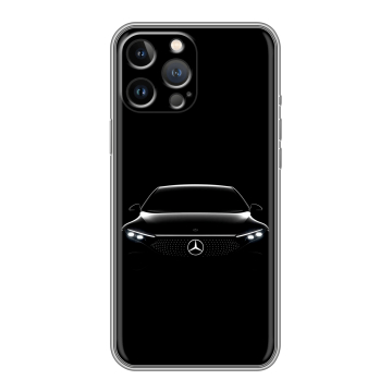 Силиконовый чехол на Iphone 13 Pro с принтом Mercedes Мерседес Силиконовый чехол на Iphone 13 Pro с принтом Mercedes Мерседес