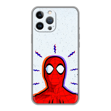 Силиконовый чехол на Iphone 13 Pro с принтом Spiderman Человек паук Силиконовый чехол на Iphone 13 Pro с принтом Spiderman Человек паук