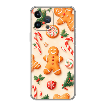 Силиконовый чехол на Iphone 13 Pro с принтом Новый год
