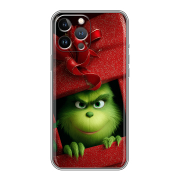 Силиконовый чехол на Iphone 13 Pro с принтом Новый год