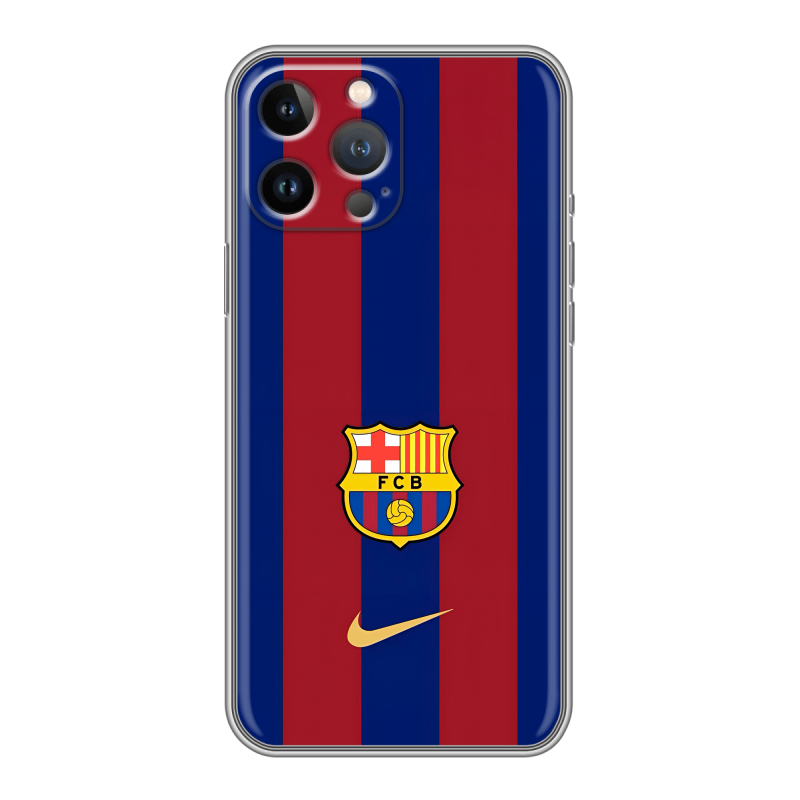 Силиконовый противоударный чехол на Iphone 13 Pro с принтом Барселона Barcelona Силиконовый противоударный чехол на Iphone 13 Pro с принтом Барселона Barcelona
