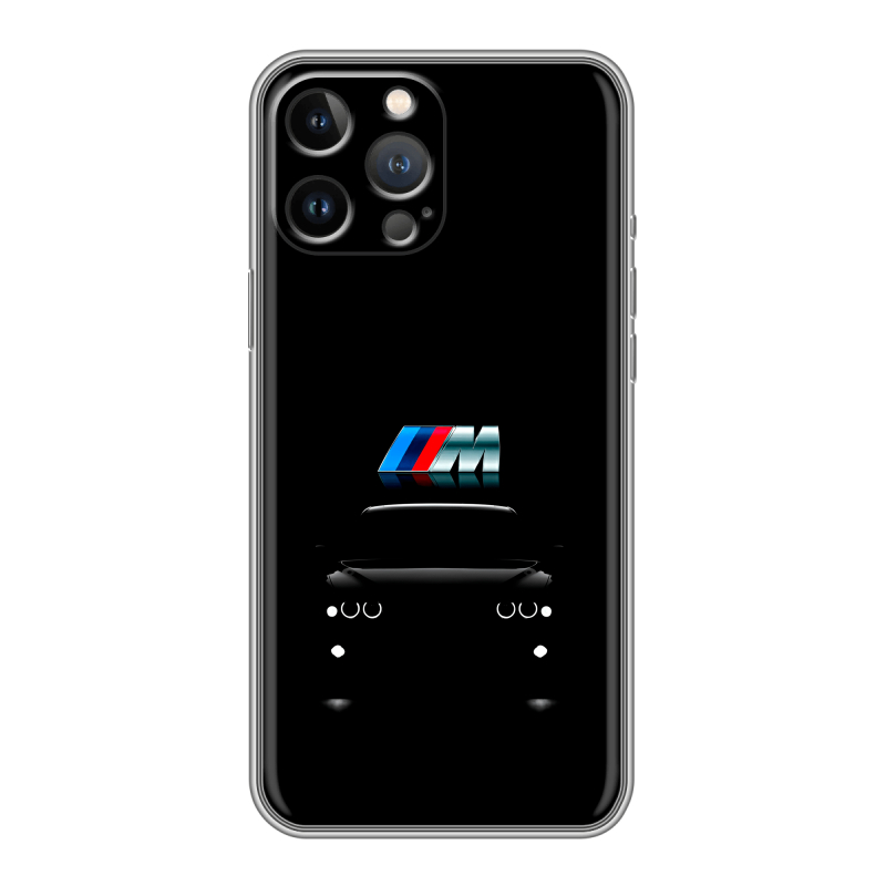 Силиконовый чехол на Iphone 13 Pro с принтом БМВ BMW Силиконовый чехол на Iphone 13 Pro с принтом БМВ BMW