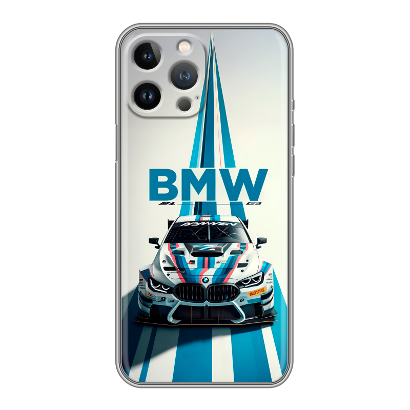 Силиконовый противоударный чехол на Iphone 13 Pro с принтом БМВ BMW Силиконовый противоударный чехол на Iphone 13 Pro с принтом БМВ BMW