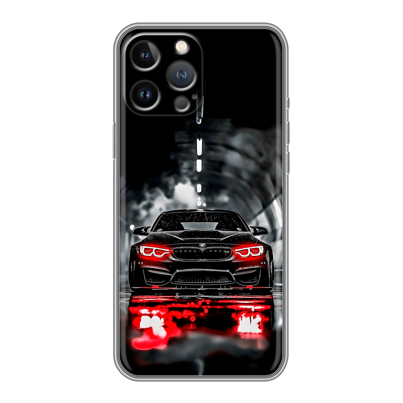 Силиконовый чехол на Iphone 13 Pro с принтом BMW БМВ Силиконовый чехол на Iphone 13 Pro с принтом BMW БМВ
