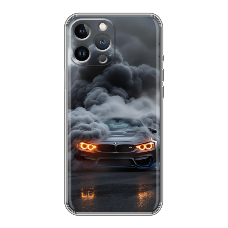 Силиконовый чехол на Iphone 13 Pro с принтом BMW БМВ Силиконовый чехол на Iphone 13 Pro с принтом BMW БМВ