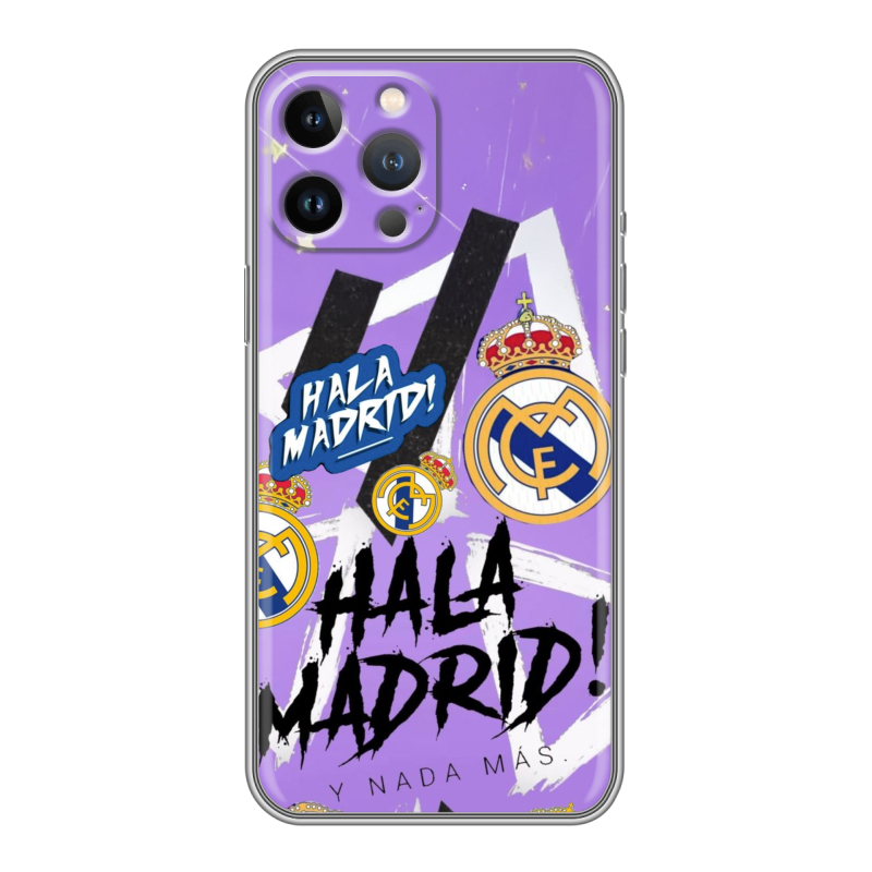 Силиконовый чехол на Iphone 13 Pro с принтом Real Madrid Реал Мадрид Силиконовый чехол на Iphone 13 Pro с принтом Real Madrid Реал Мадрид