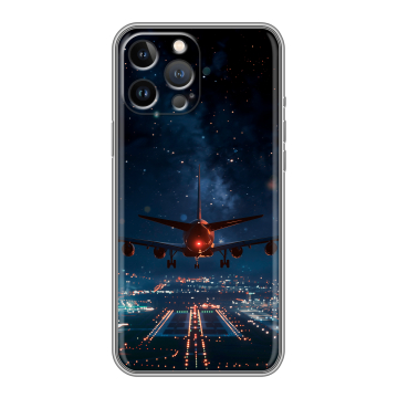 Силиконовый чехол на Iphone 13 Pro Max с принтом самолет Силиконовый чехол на Iphone 13 Pro Max с принтом самолет