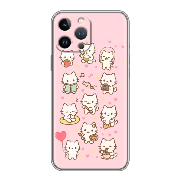 Силиконовый чехол на Iphone 13 Pro Max с принтом Hello Kitty Хелоу Кити Силиконовый чехол на Iphone 13 Pro Max с принтом Hello Kitty Хелоу Кити