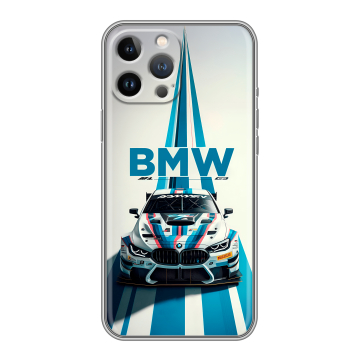 Силиконовый чехол на Iphone 13 Pro Max с принтом БМВ BMW Силиконовый чехол на Iphone 13 Pro Max с принтом БМВ BMW