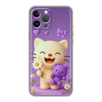 Силиконовый чехол на Iphone 13 Pro Max с принтом для девочек Силиконовый чехол на Iphone 13 Pro Max с принтом для девочек