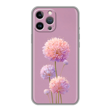 Силиконовый чехол на Iphone 13 Pro Max с принтом Цветы