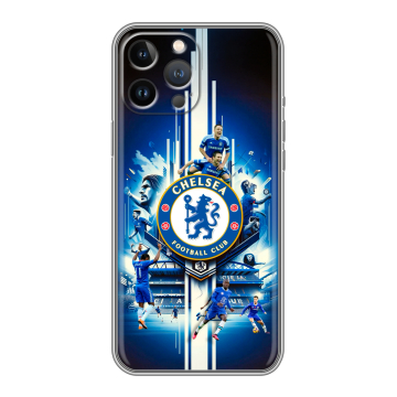 Силиконовый чехол на Iphone 13 Pro Max с принтом Chelsea Челси