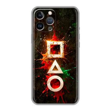 Силиконовый чехол на Iphone 13 Pro Max с принтом Squid Game Игра кальмара Силиконовый чехол на Iphone 13 Pro Max с принтом Squid Game Игра кальмара