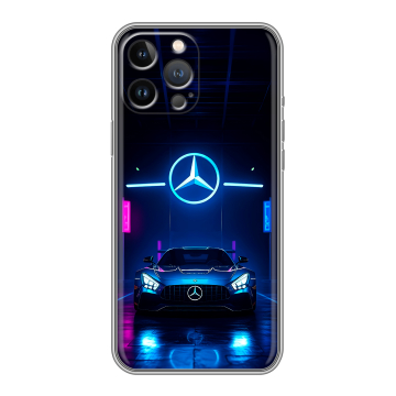 Силиконовый чехол на Iphone 13 Pro Max с принтом Mercedes Мерседес Силиконовый чехол на Iphone 13 Pro Max с принтом Mercedes Мерседес