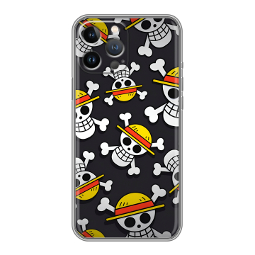 Силиконовый чехол на Iphone 13 Pro Max с принтом One Piece Ван Пис