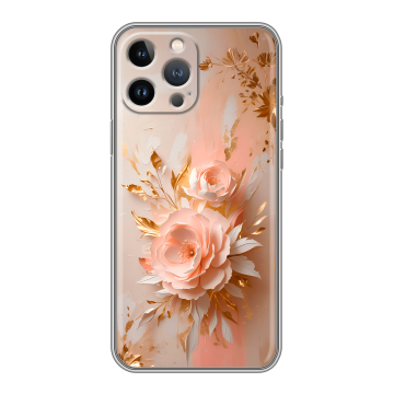 Силиконовый чехол на Iphone 13 Pro Max с принтом женский