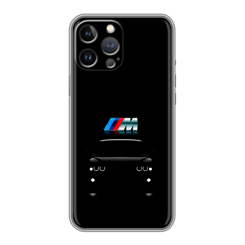 Силиконовый чехол на Iphone 13 Pro Max с принтом БМВ BMW Силиконовый чехол на Iphone 13 Pro Max с принтом БМВ BMW