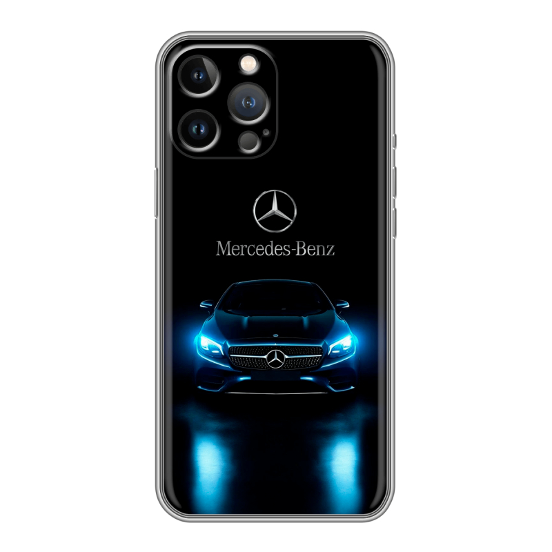 Силиконовый противоударный чехол на Iphone 13 Pro Max с принтом Mercedes Мерседес Силиконовый противоударный чехол на Iphone 13 Pro Max с принтом Mercedes Мерседес