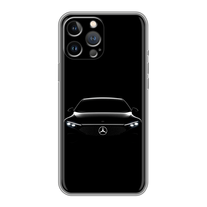 Силиконовый чехол на Iphone 13 Pro Max с принтом Mercedes Мерседес Силиконовый чехол на Iphone 13 Pro Max с принтом Mercedes Мерседес