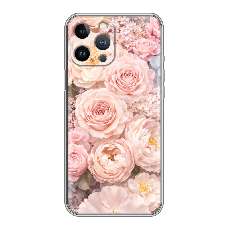 Силиконовый противоударный чехол на Iphone 13 Pro Max с принтом женский Силиконовый противоударный чехол на Iphone 13 Pro Max с принтом женский