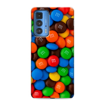Силиконовый чехол на Motorola Edge 20 Pro с принтом Конфеты Силиконовый чехол на Motorola Edge 20 Pro с принтом Конфеты